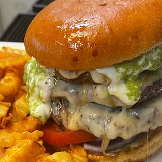 MONSTER BURGERS +Fries & 12oz Drink